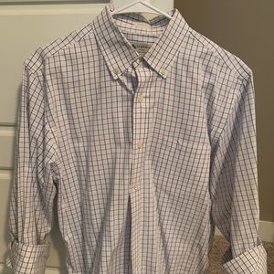 J. CREW Gingham Style Dress Shirt